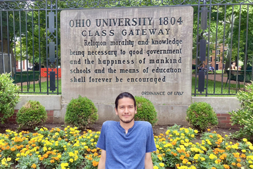 オハイオ大学大学院 戦争と平和研究科 進学として働く大橋　洋輝さん