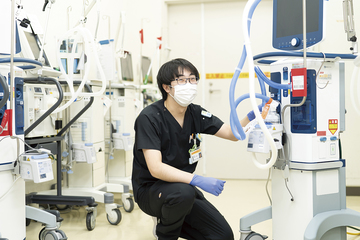 日本医科大学千葉北総病院勤務として働く木村　亮介さん