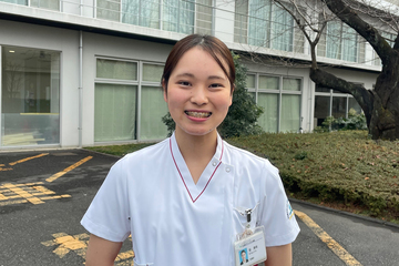 東京衛生アドベンチスト病院　内科病棟として働く笹　美咲さん
